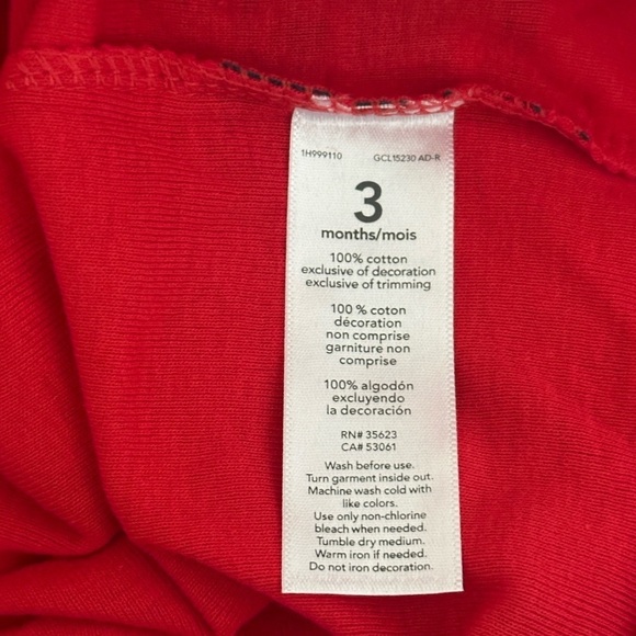 NWT Carter's Baby Boys Firetruck Short Set Size 3 Months - Picture 4 of 4